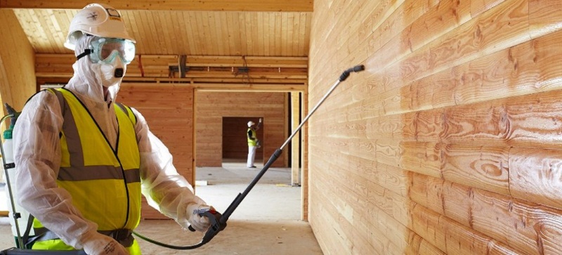 Огнезащитная обработка деревянных конструкций