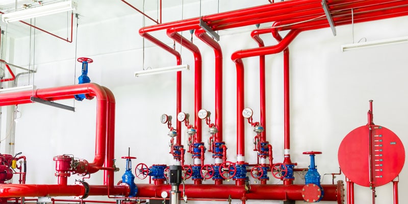 установка спринклерного пожаротушнения